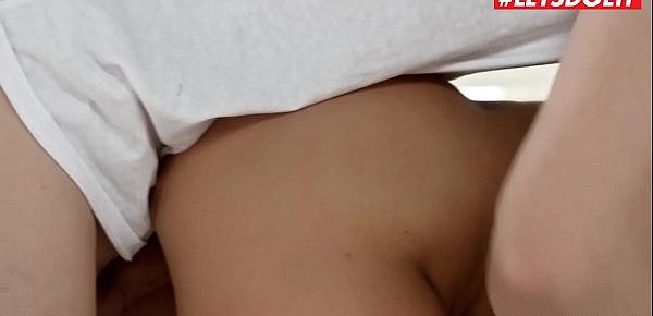  LETSDOEIT - Hot Babe Alyssa Reece Hardcore Erotic Sex With BF
